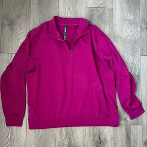 NWT Lululemon French Terry Oversized Half Zip